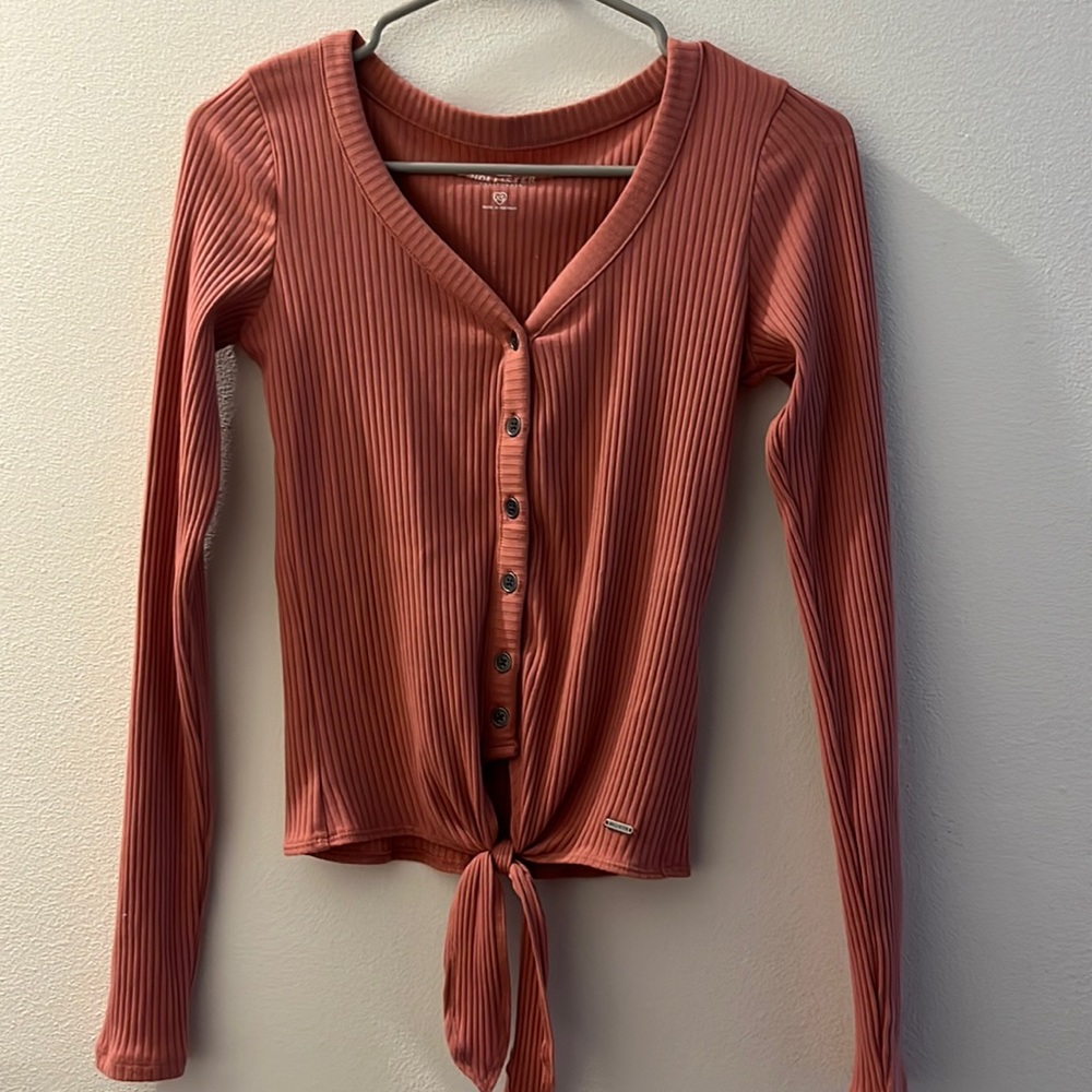 Juniors Pink Hollister Top